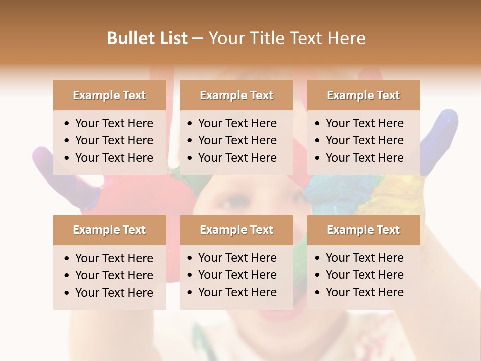 Excited Isolated Happiness PowerPoint Template