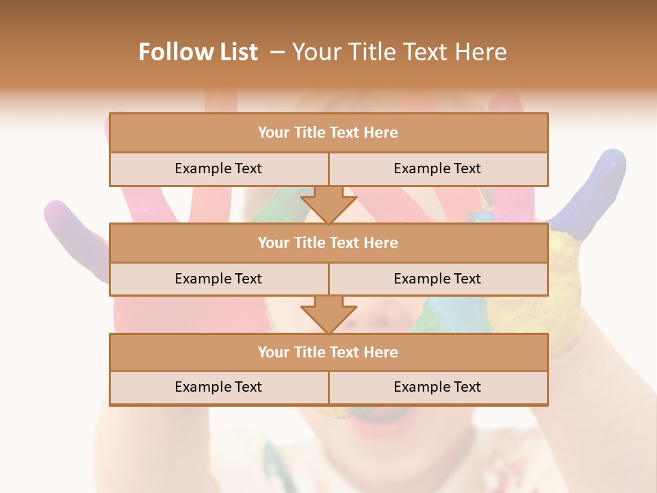 Excited Isolated Happiness PowerPoint Template