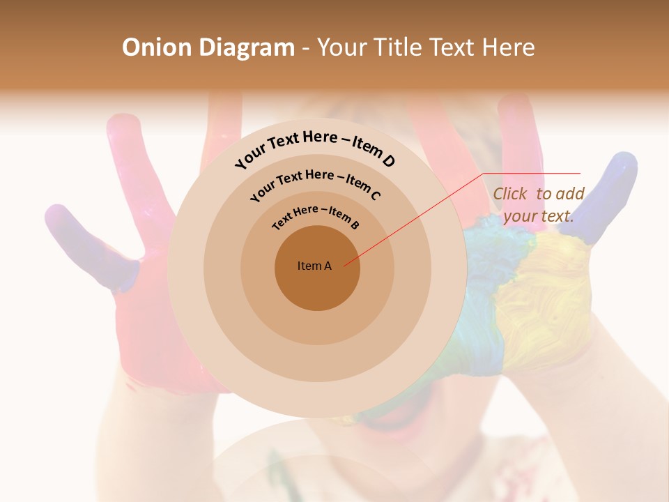 Excited Isolated Happiness PowerPoint Template