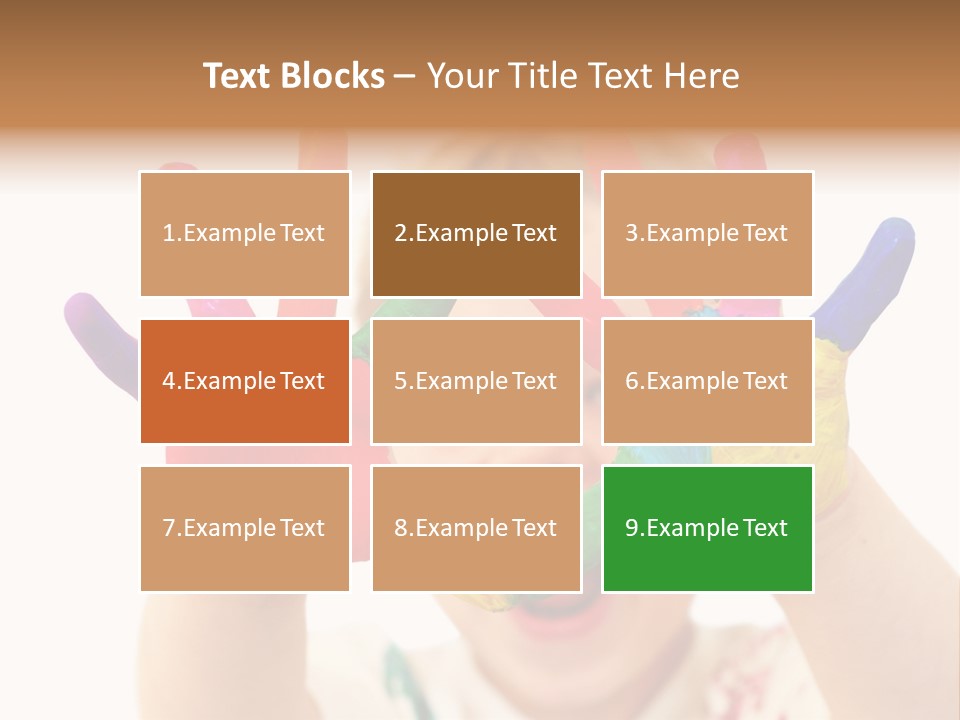 Excited Isolated Happiness PowerPoint Template