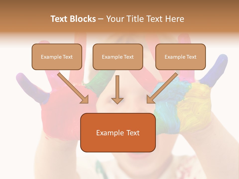 Excited Isolated Happiness PowerPoint Template