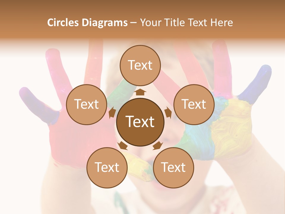 Excited Isolated Happiness PowerPoint Template