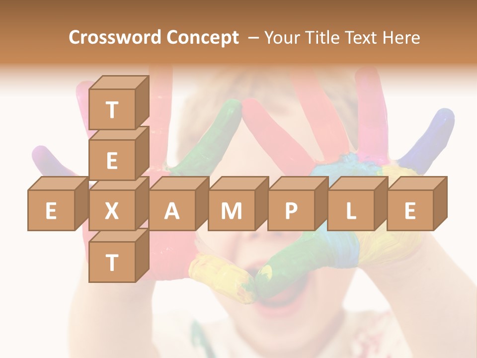 Excited Isolated Happiness PowerPoint Template