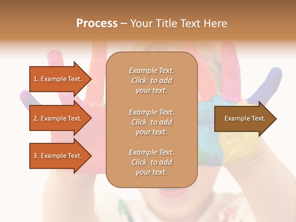 Excited Isolated Happiness PowerPoint Template