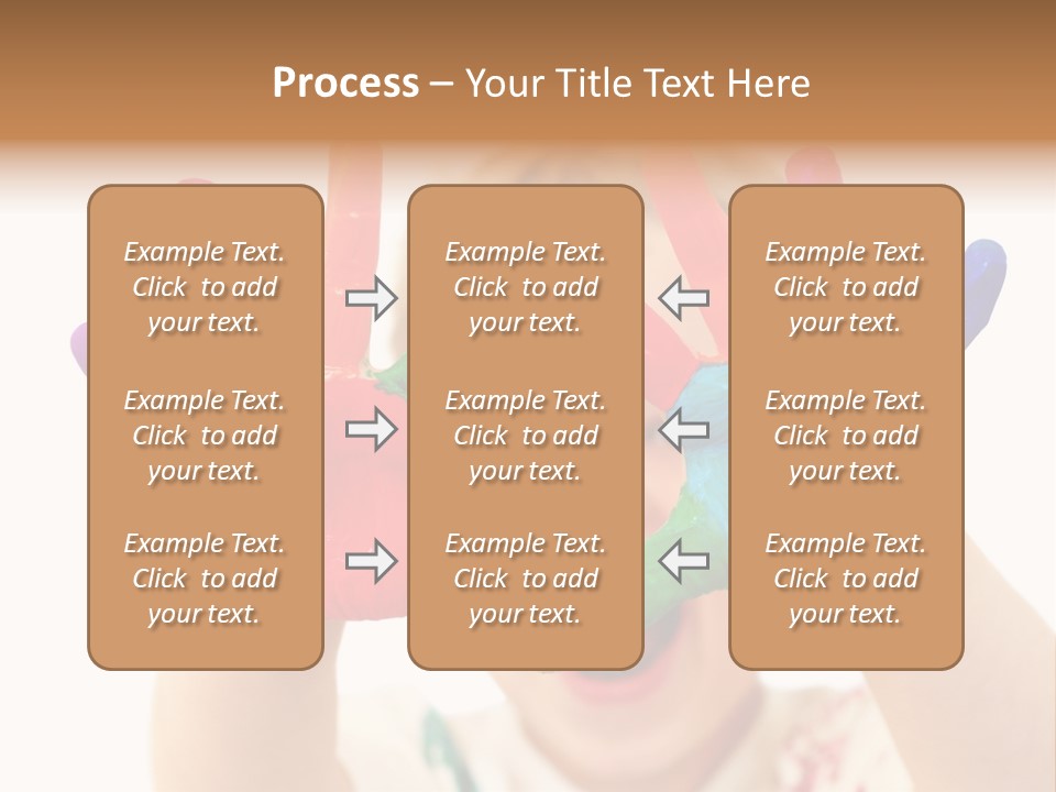 Excited Isolated Happiness PowerPoint Template