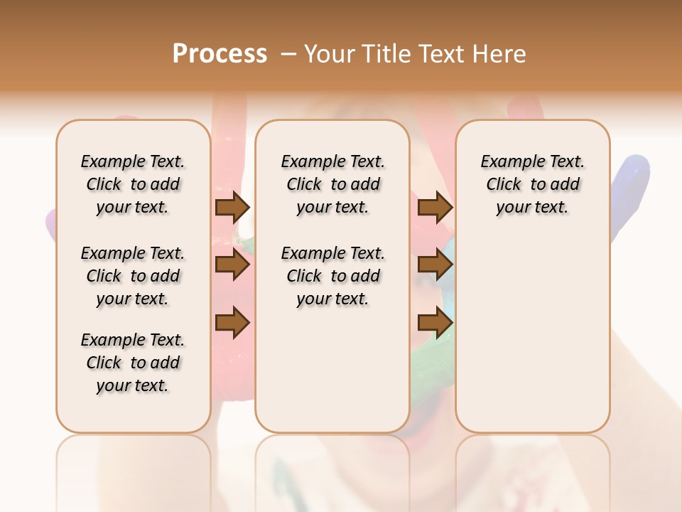 Excited Isolated Happiness PowerPoint Template