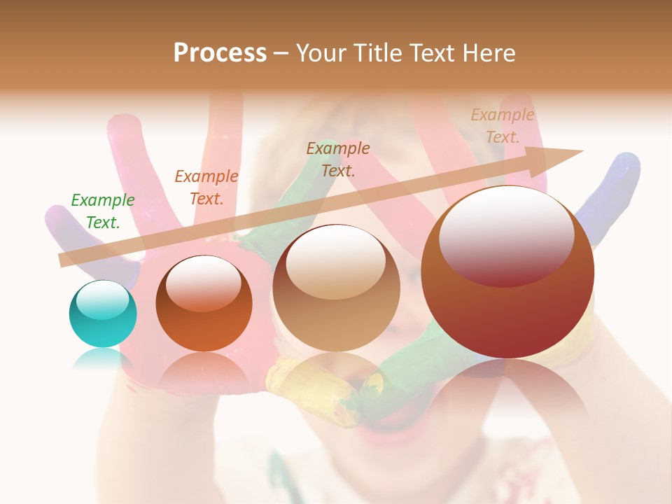 Excited Isolated Happiness PowerPoint Template