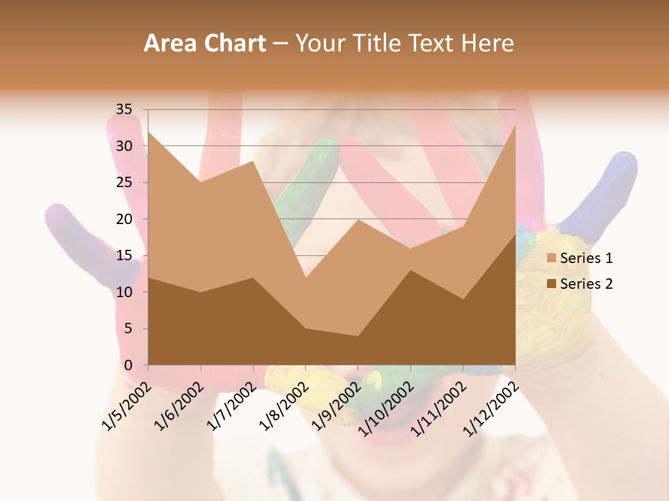 Excited Isolated Happiness PowerPoint Template