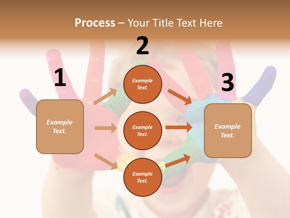 Excited Isolated Happiness PowerPoint Template