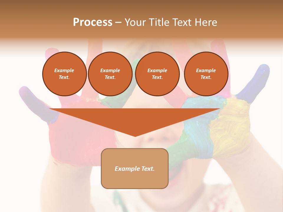 Excited Isolated Happiness PowerPoint Template