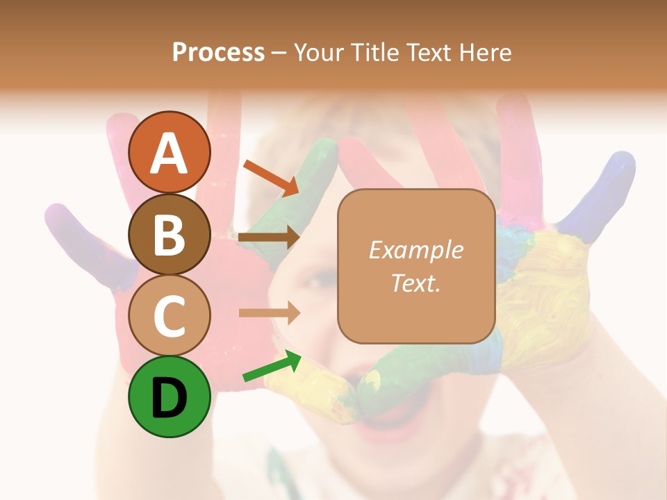 Excited Isolated Happiness PowerPoint Template