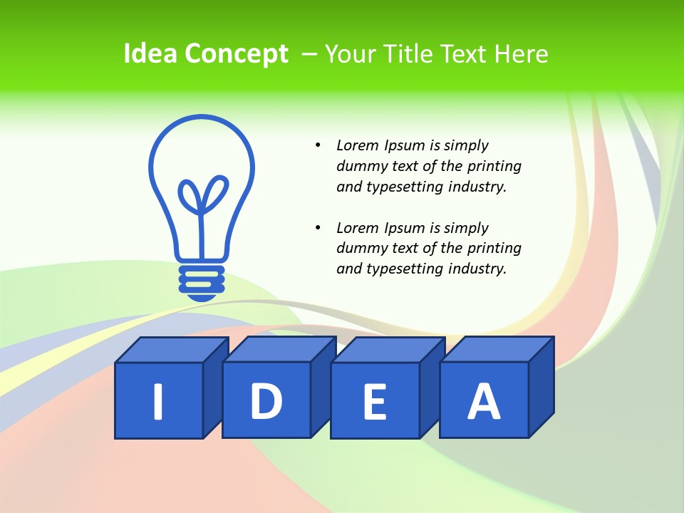 Advertising Science Marketing PowerPoint Template