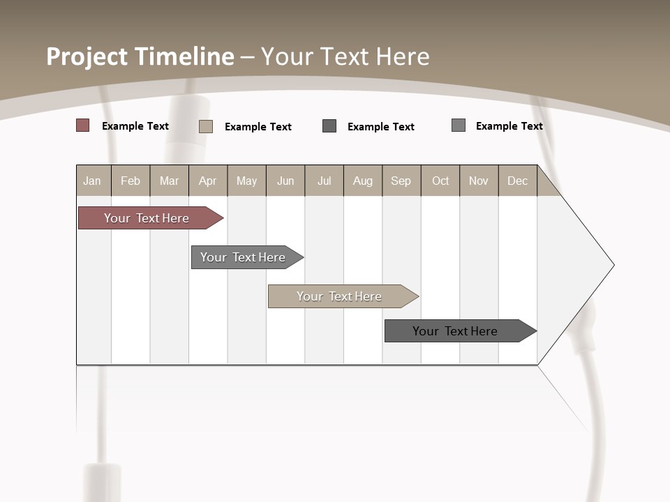 Isolated Player Hear PowerPoint Template