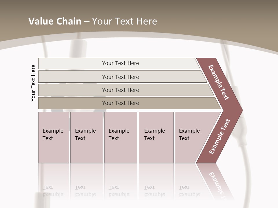 Isolated Player Hear PowerPoint Template