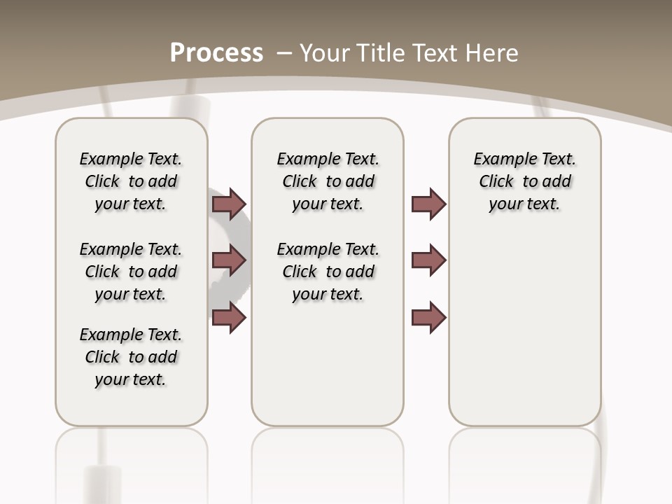 Isolated Player Hear PowerPoint Template
