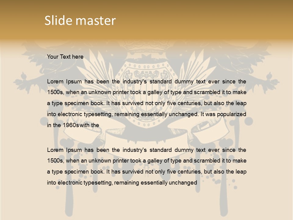 Beautiful Heaven Summer PowerPoint Template