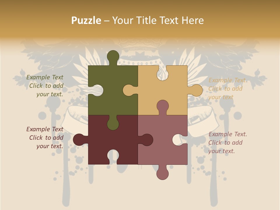 Beautiful Heaven Summer PowerPoint Template