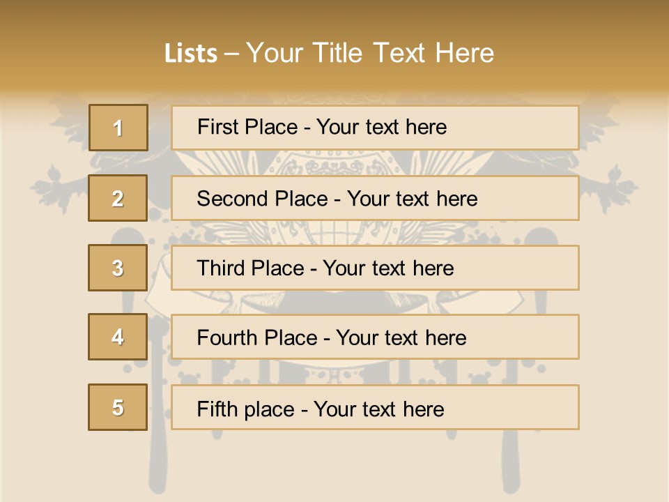 Beautiful Heaven Summer PowerPoint Template