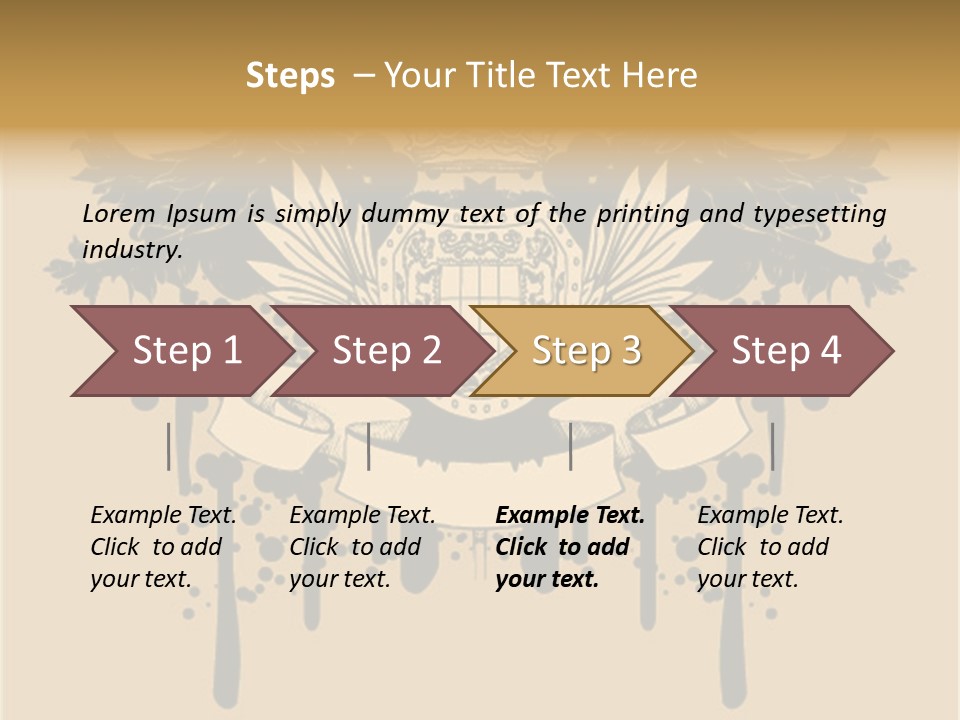 Beautiful Heaven Summer PowerPoint Template
