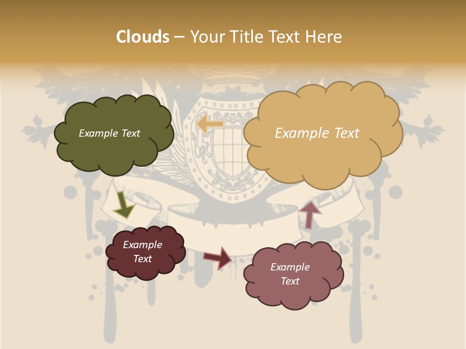 Beautiful Heaven Summer PowerPoint Template