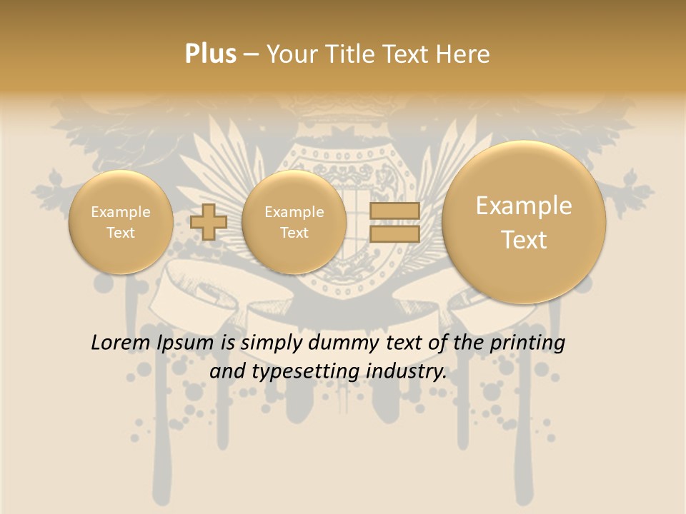 Beautiful Heaven Summer PowerPoint Template