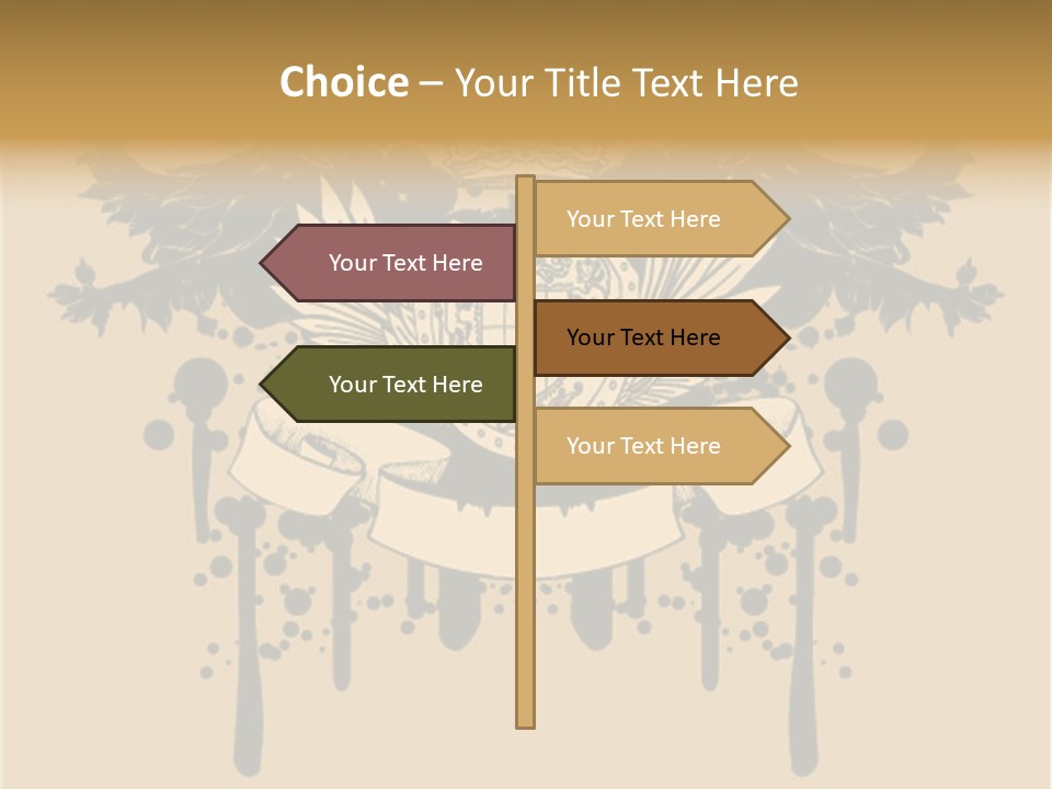 Beautiful Heaven Summer PowerPoint Template