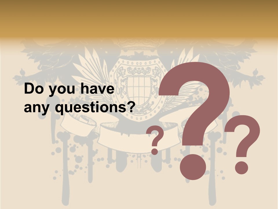 Beautiful Heaven Summer PowerPoint Template