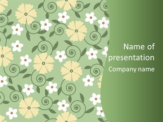 Prosperous Sayings Golden PowerPoint Template