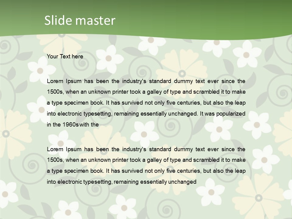 Prosperous Sayings Golden PowerPoint Template