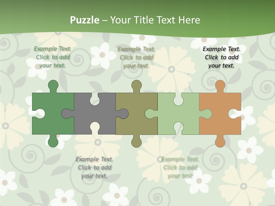 Prosperous Sayings Golden PowerPoint Template