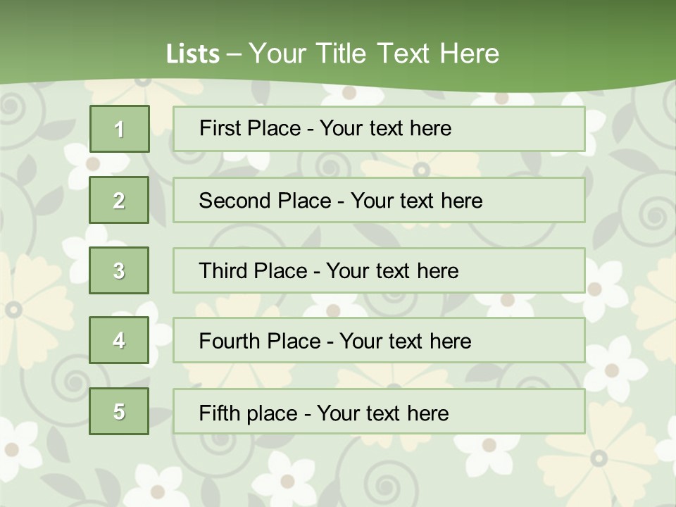Prosperous Sayings Golden PowerPoint Template