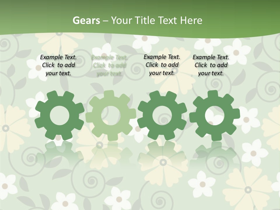 Prosperous Sayings Golden PowerPoint Template