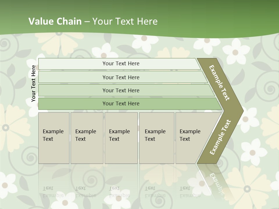 Prosperous Sayings Golden PowerPoint Template
