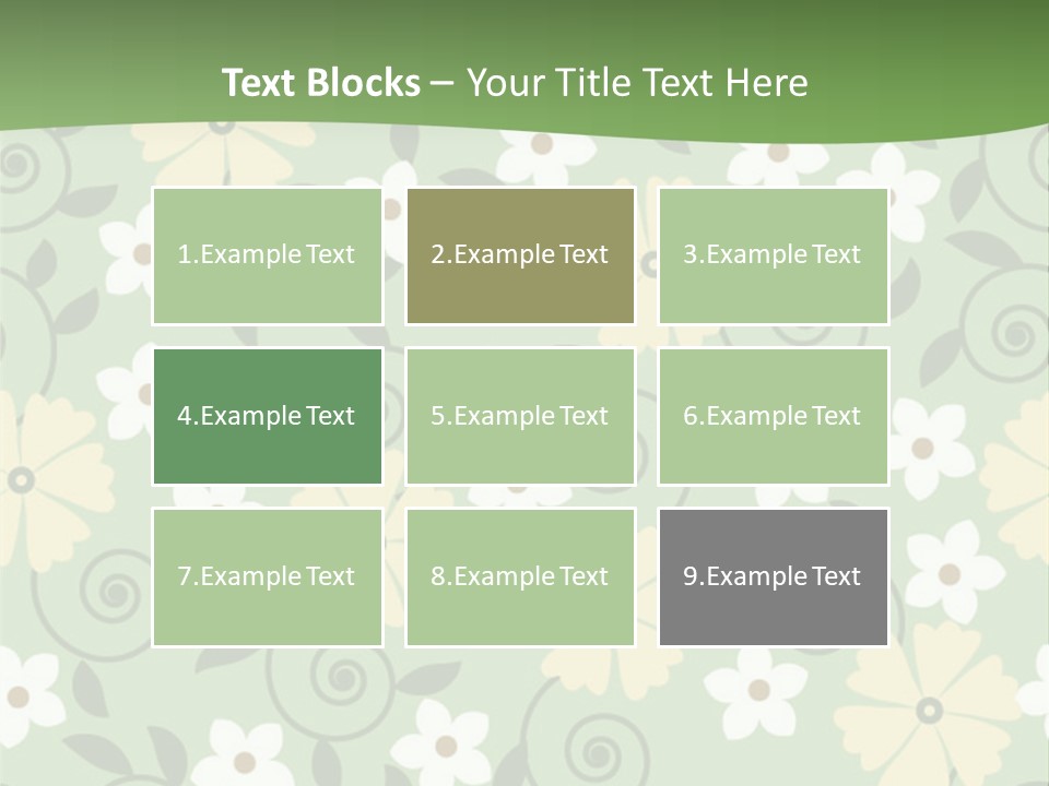 Prosperous Sayings Golden PowerPoint Template