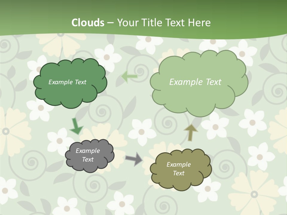 Prosperous Sayings Golden PowerPoint Template