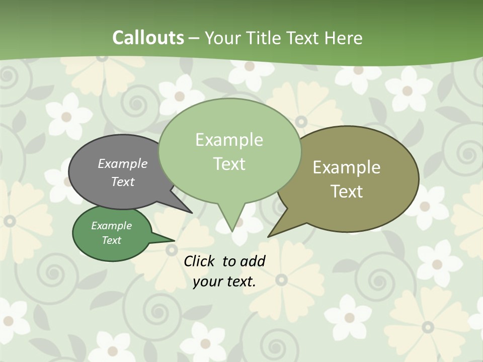 Prosperous Sayings Golden PowerPoint Template