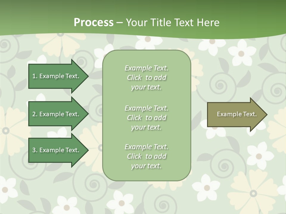 Prosperous Sayings Golden PowerPoint Template