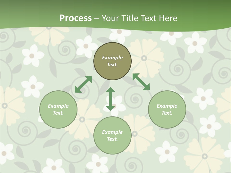 Prosperous Sayings Golden PowerPoint Template