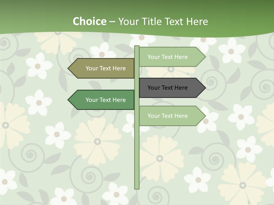 Prosperous Sayings Golden PowerPoint Template