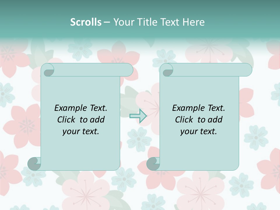 Reception Travel Close PowerPoint Template