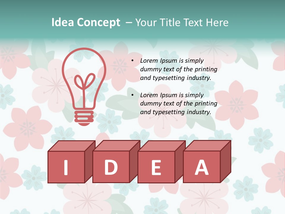 Reception Travel Close PowerPoint Template