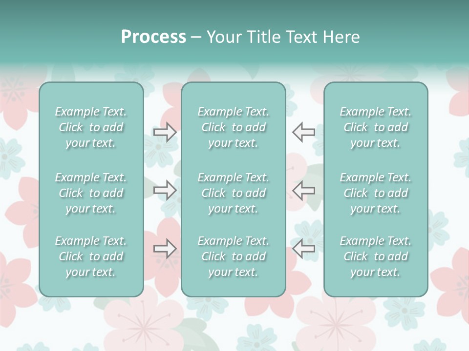 Reception Travel Close PowerPoint Template