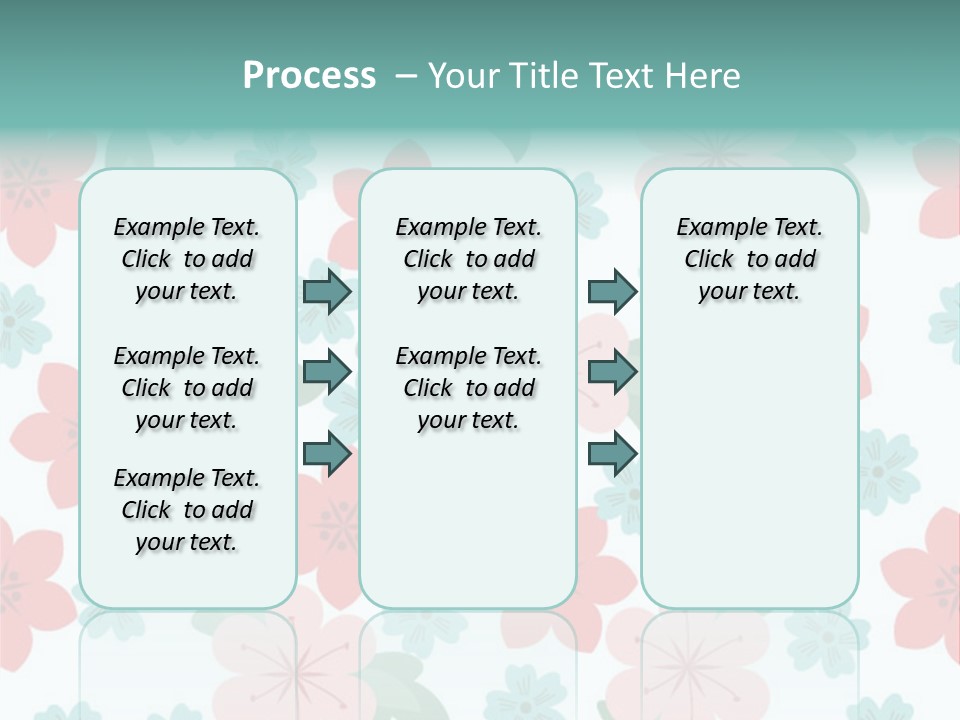 Reception Travel Close PowerPoint Template