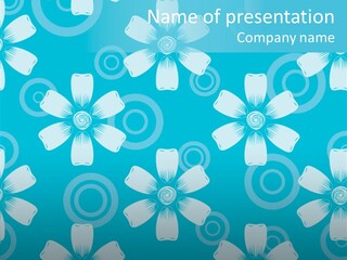 Flower Ornament Vintage PowerPoint Template