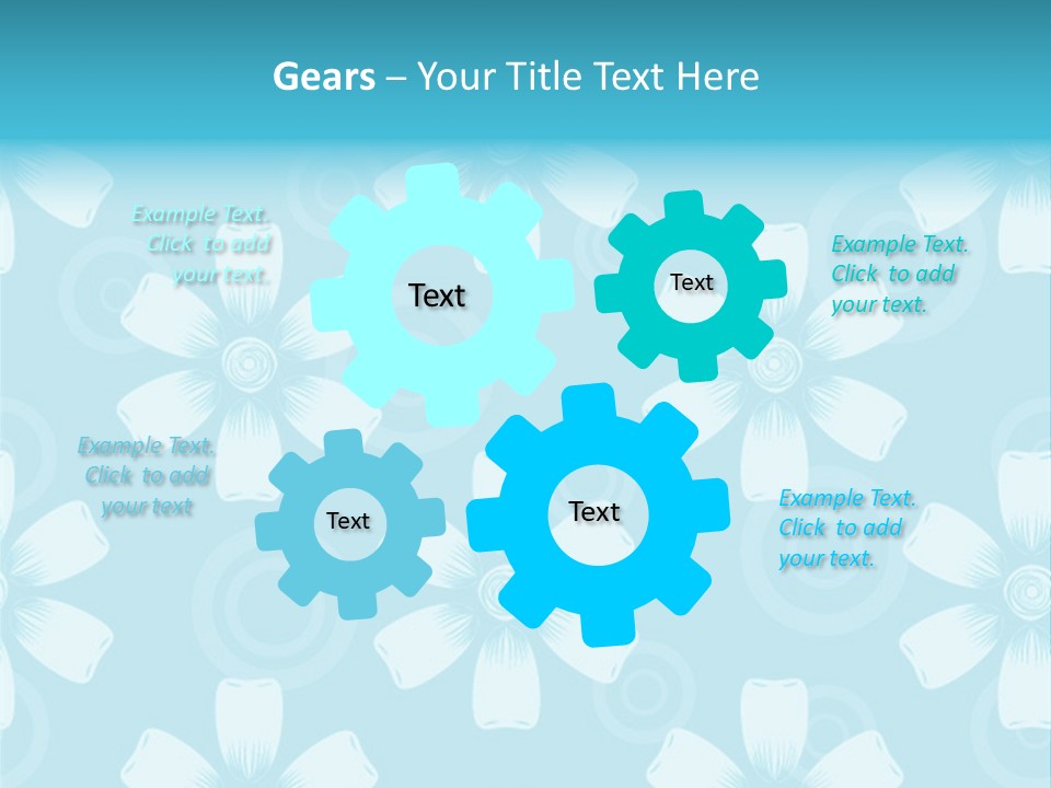 Flower Ornament Vintage PowerPoint Template