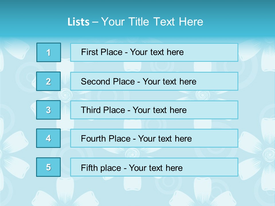 Flower Ornament Vintage PowerPoint Template