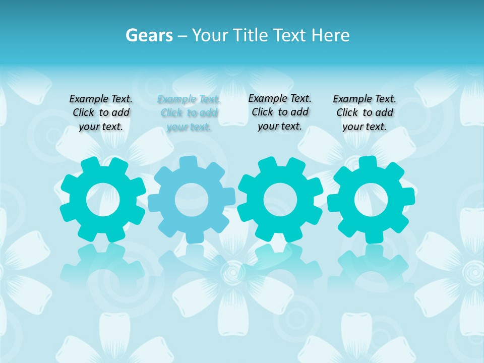 Flower Ornament Vintage PowerPoint Template