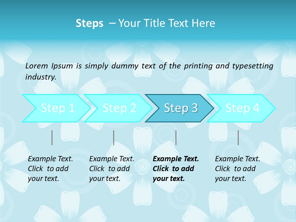 Flower Ornament Vintage PowerPoint Template