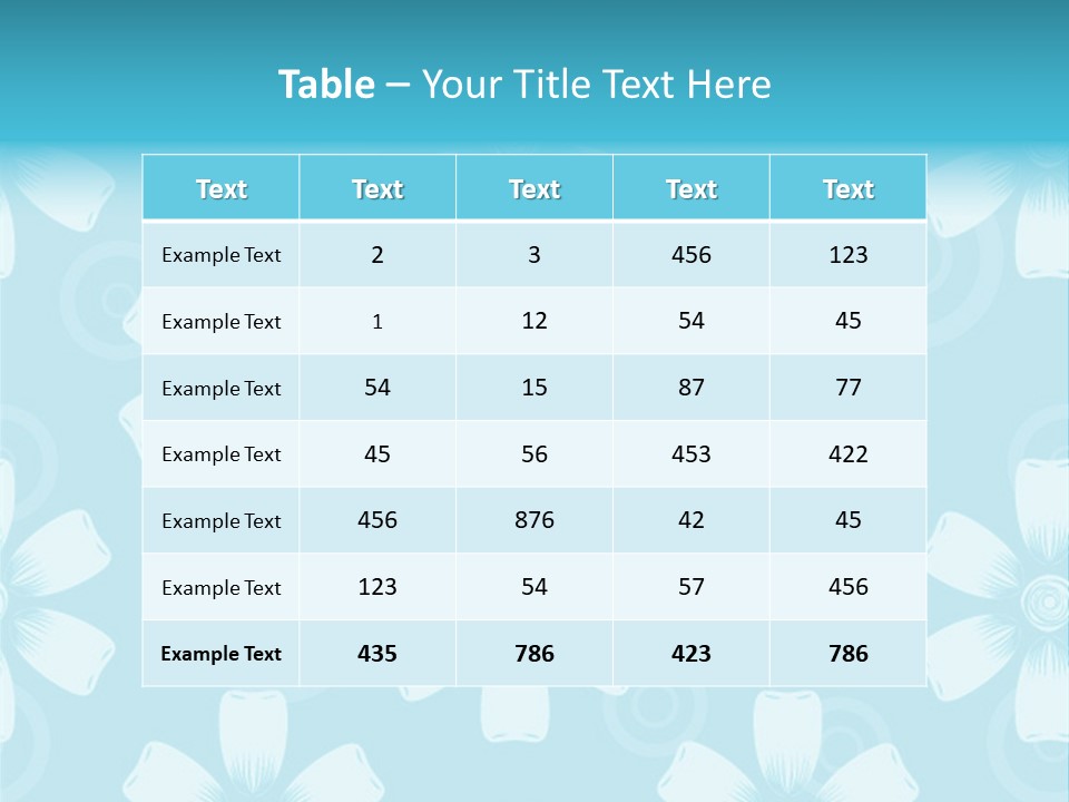 Flower Ornament Vintage PowerPoint Template