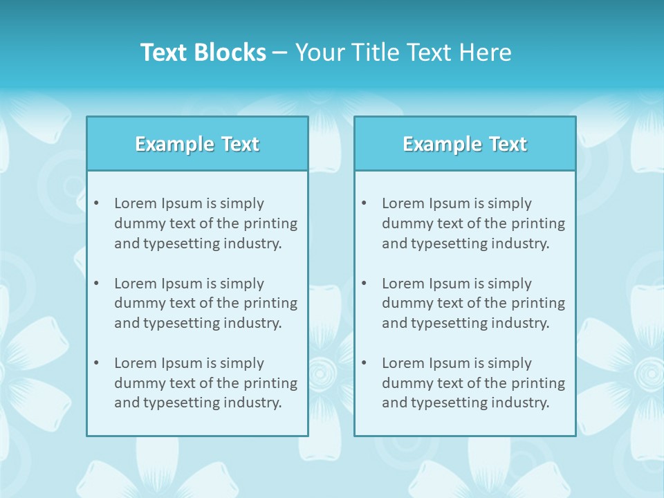 Flower Ornament Vintage PowerPoint Template